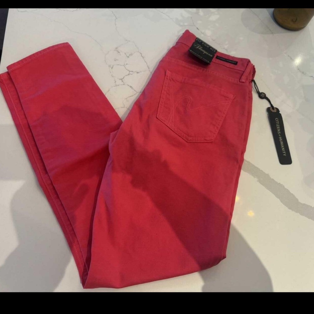NWT Citizans of Humanity Hot Pink Jeans